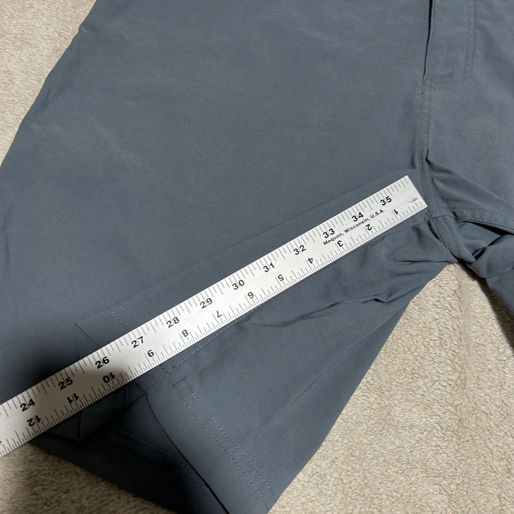 Eddie Bauer Travex Shorts Mens 40 10in Gray Performance Hiking Travel 0918 - Picture 7 of 9